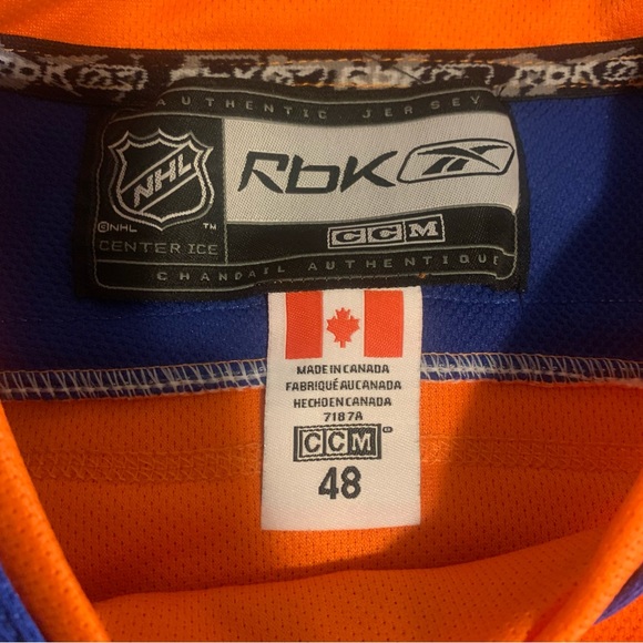 Men’s Small Edmonton Oilers Connor McDavid Orange Home Jersey - Picture 6 of 6